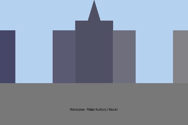Warszawa - Pałac Kultury i Nauki